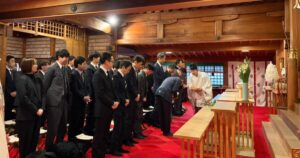 初詣から始まるSHOEIの一年