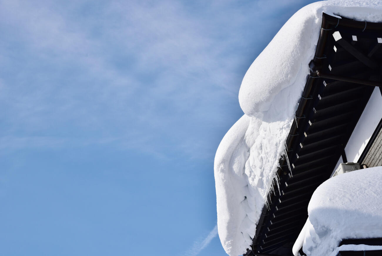 寒い北陸の冬は、給水給湯管の凍結に十分ご注意ください！