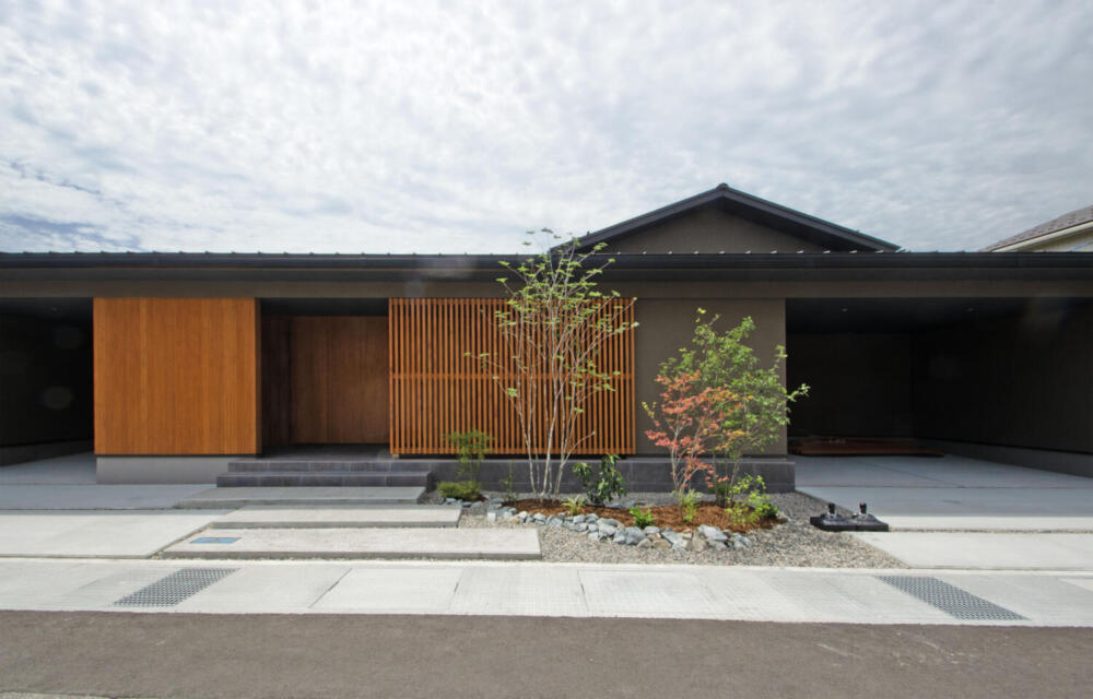 平屋の二世帯住宅