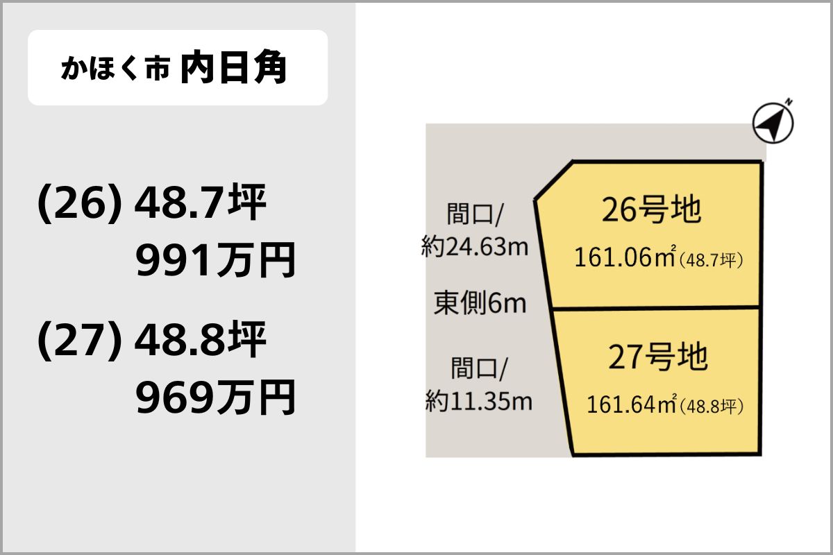 近隣にイオンモールかほく・津幡バイパスがあり、買い物や通勤の利便性◎